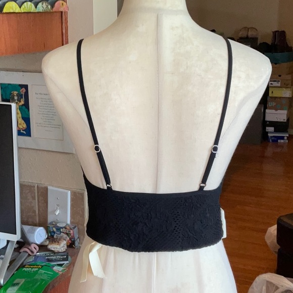Free People Black Ali Seamless Bra in Sizes XS/S and M/L, NWT - Picture 12 of 16